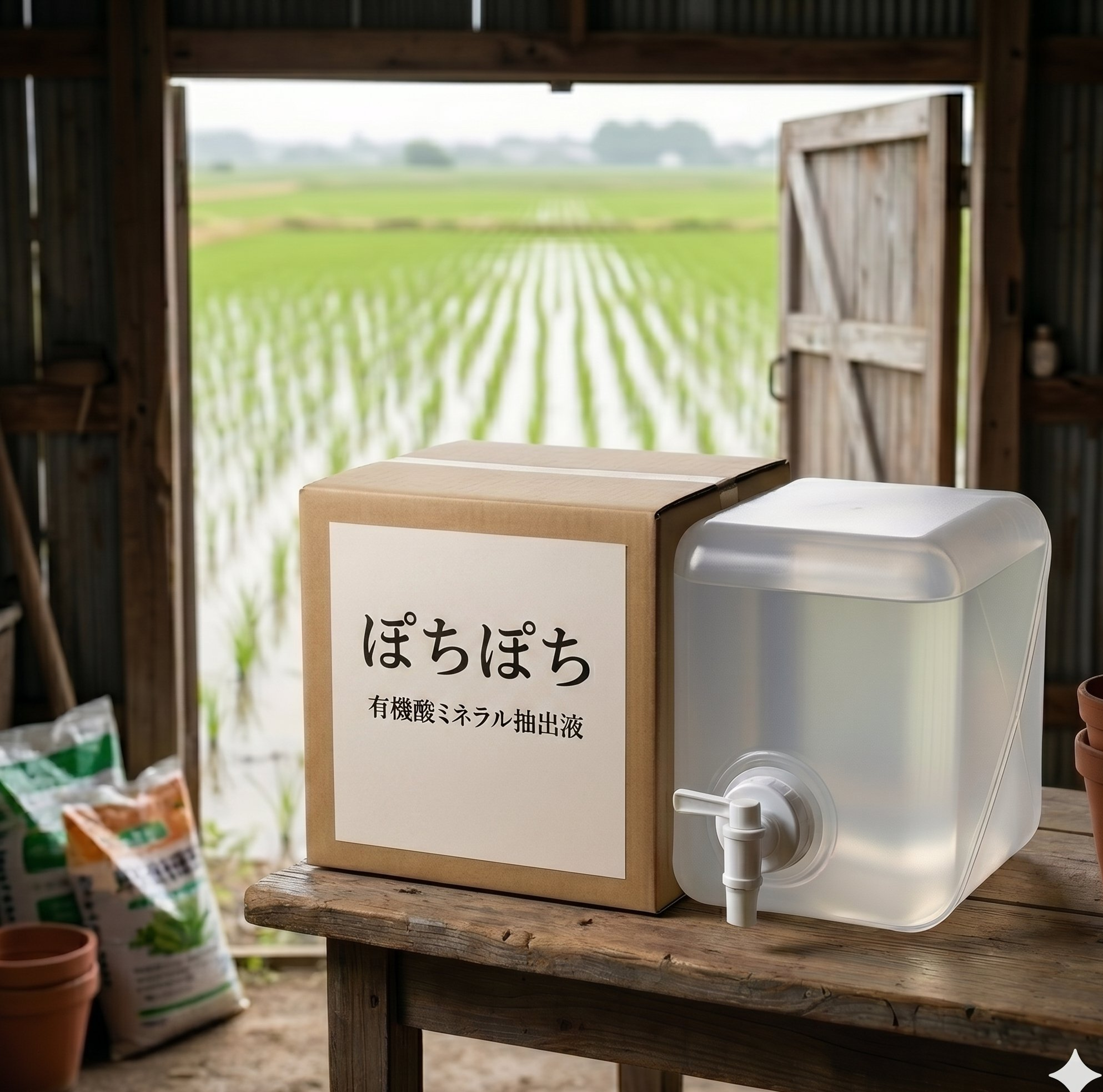 ぽちぽち 有機酸ミネラル抽出液
